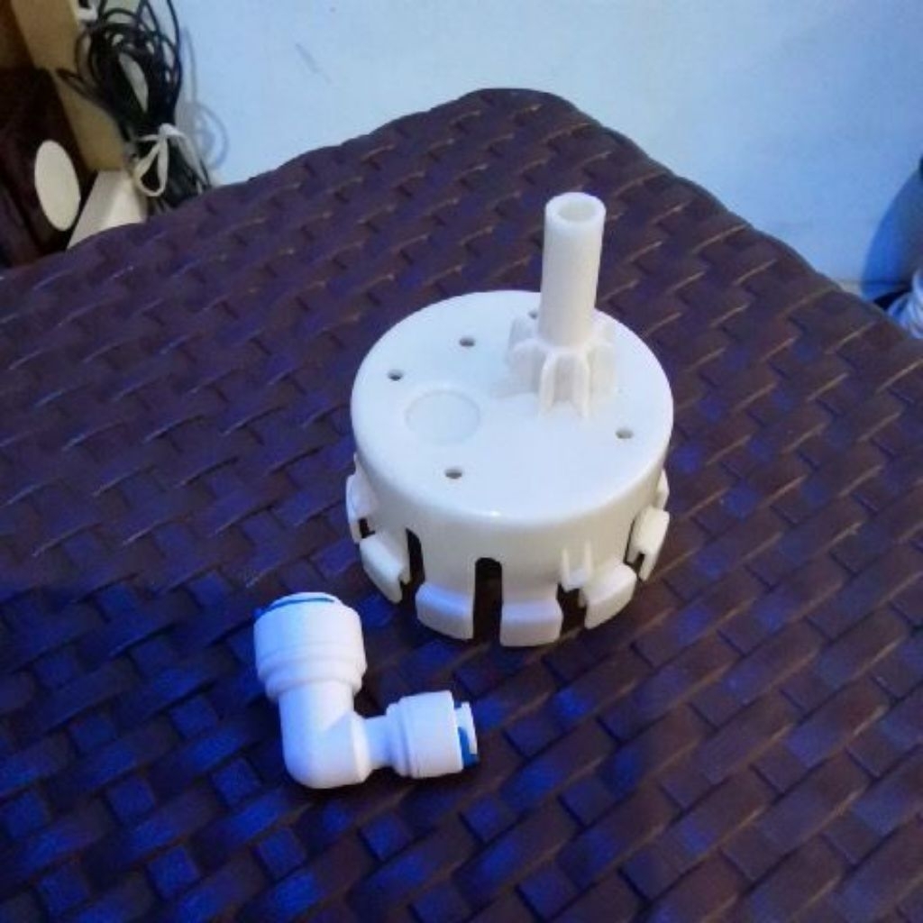 tutup galon dispenser polytron PNP pwc776 pwc777 pwc778 original (galon bawah series) bonus elbow sa