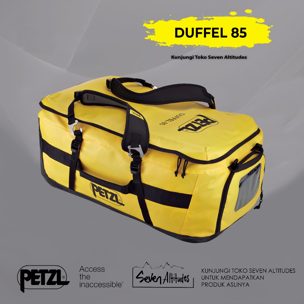 Petzl Duffel Bag 85 Tas bekerja diketinggian Tas climbing