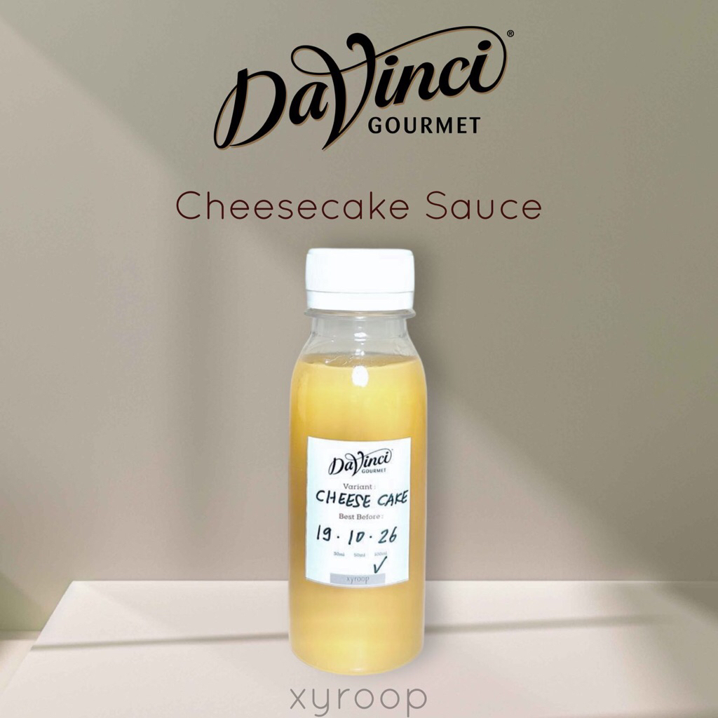 

Davinci Cheese Cake Sauce Repack 30ml 50ml 100ml 250ml