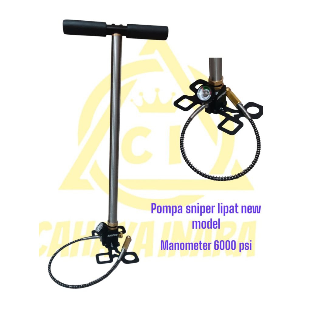 pompa pcp sniper kaki lipat new model, sniper kaki lipat evo, sniper lipat murah, pompa murah