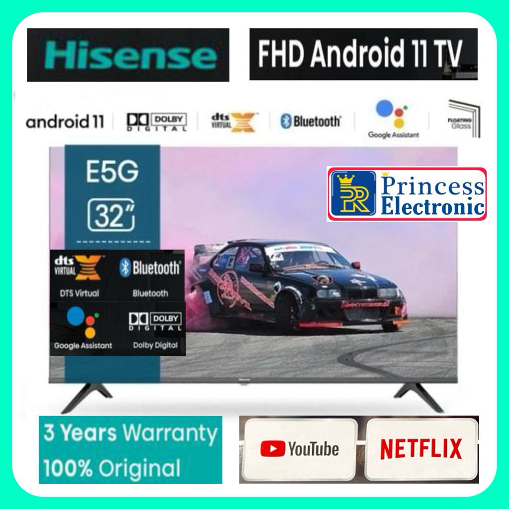 Hisense 32E5G Android smart tv 32 inch