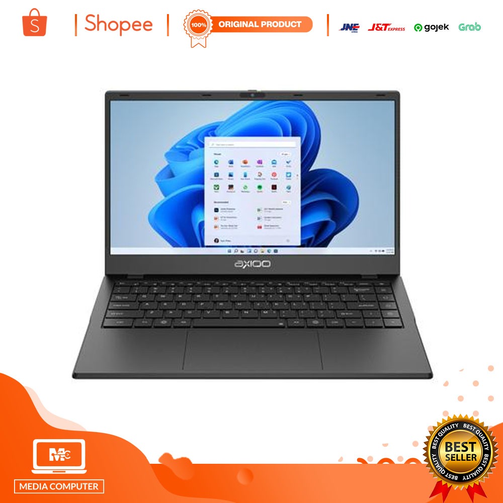 AXIOO Mybook HYPE 1 Celeron N4020 8GB 384GB W11 NBAX23SC04GNR1U2 Grey