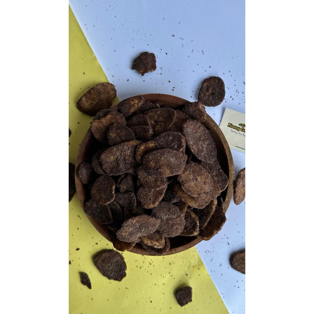 

Keripik Pisang Coklat berat 250gr dan 500gr