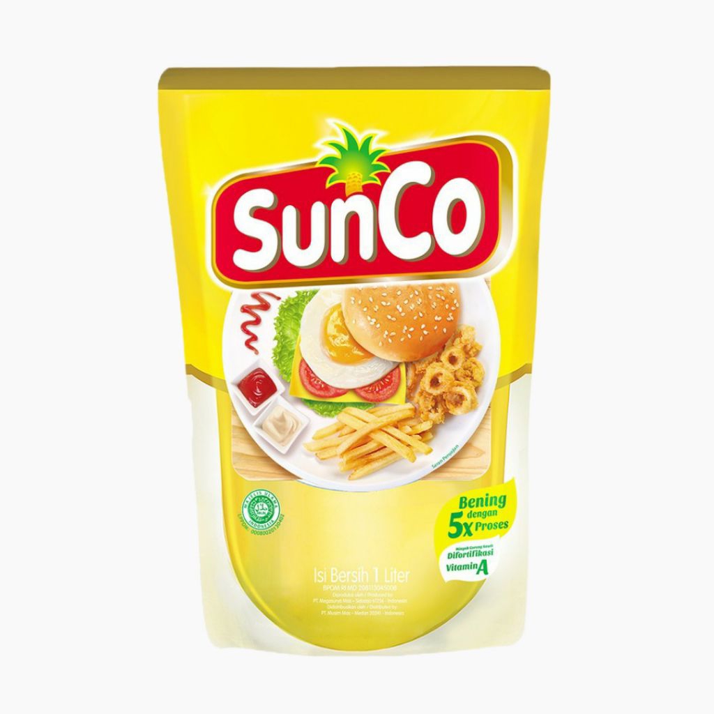 

SUNCO MINYAK GORENG POUCH 1L & 2L