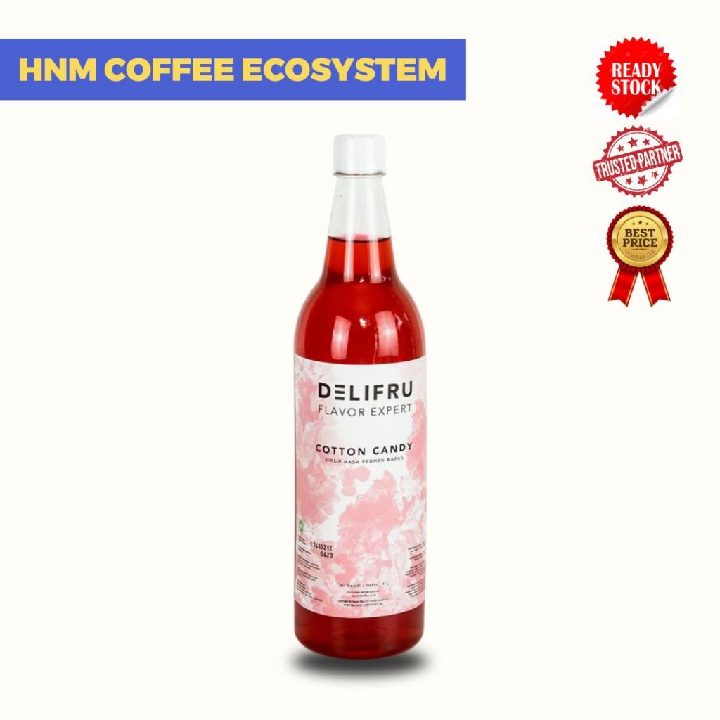 

Sirup Cotton Candy Delifru 1L