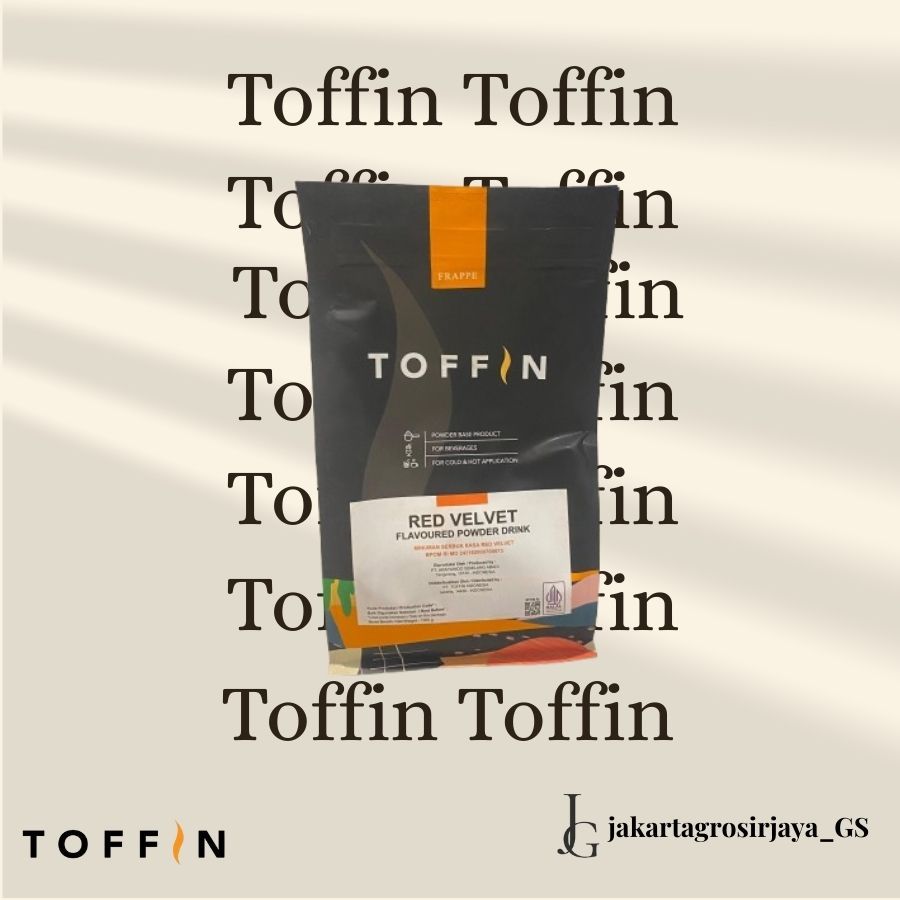 

Toffin - Red Velvet powder