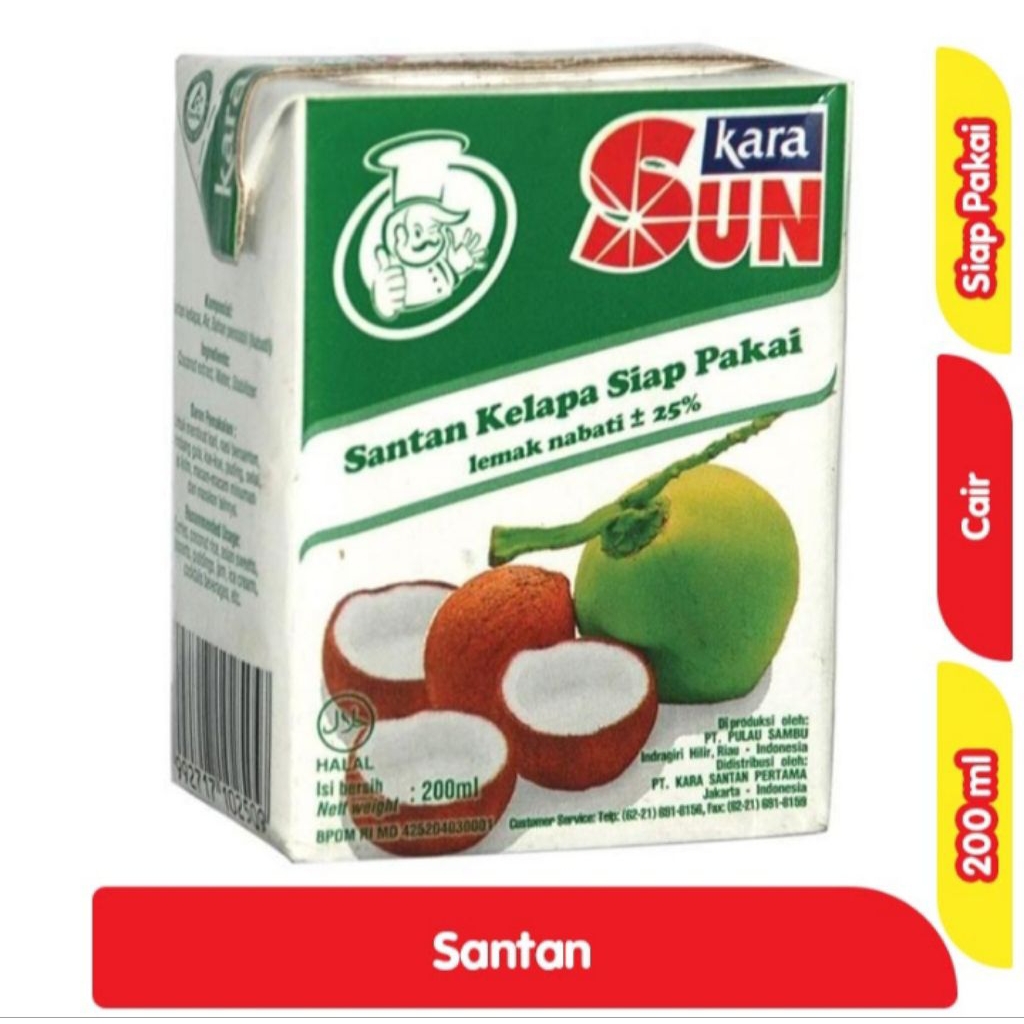 

Kara Santan Cream Hijau 200 ml