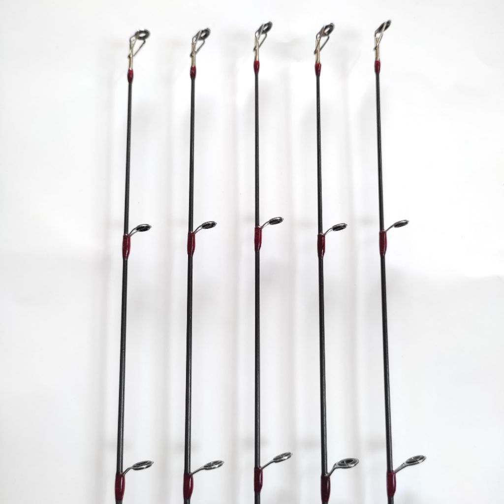 Ujung Joran carbon sutet ring 6 75-150cm