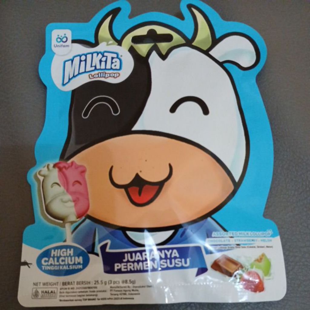 

Milkita Lollipop 25.5 Gram exp 7/26