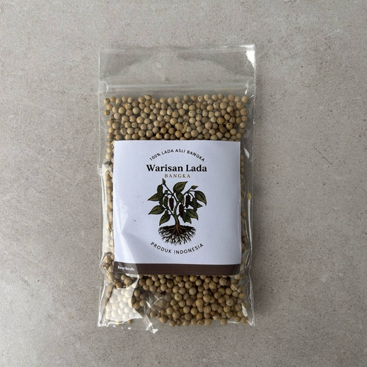 

Lada Putih/Merica Bangka Butiran/Bubuk 100 Gram Asli dari Bangka