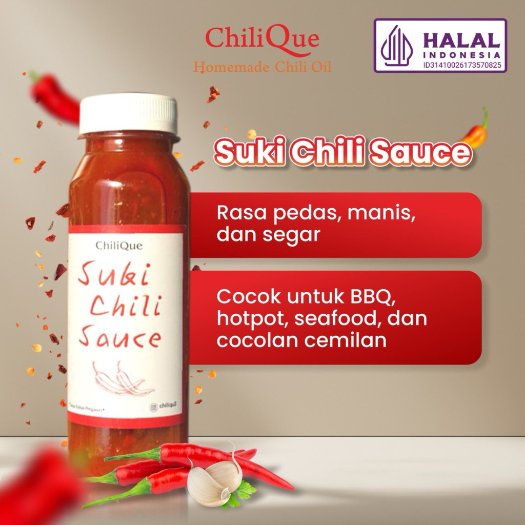 

Sambal/ Saus Suki/ Pedas Manis