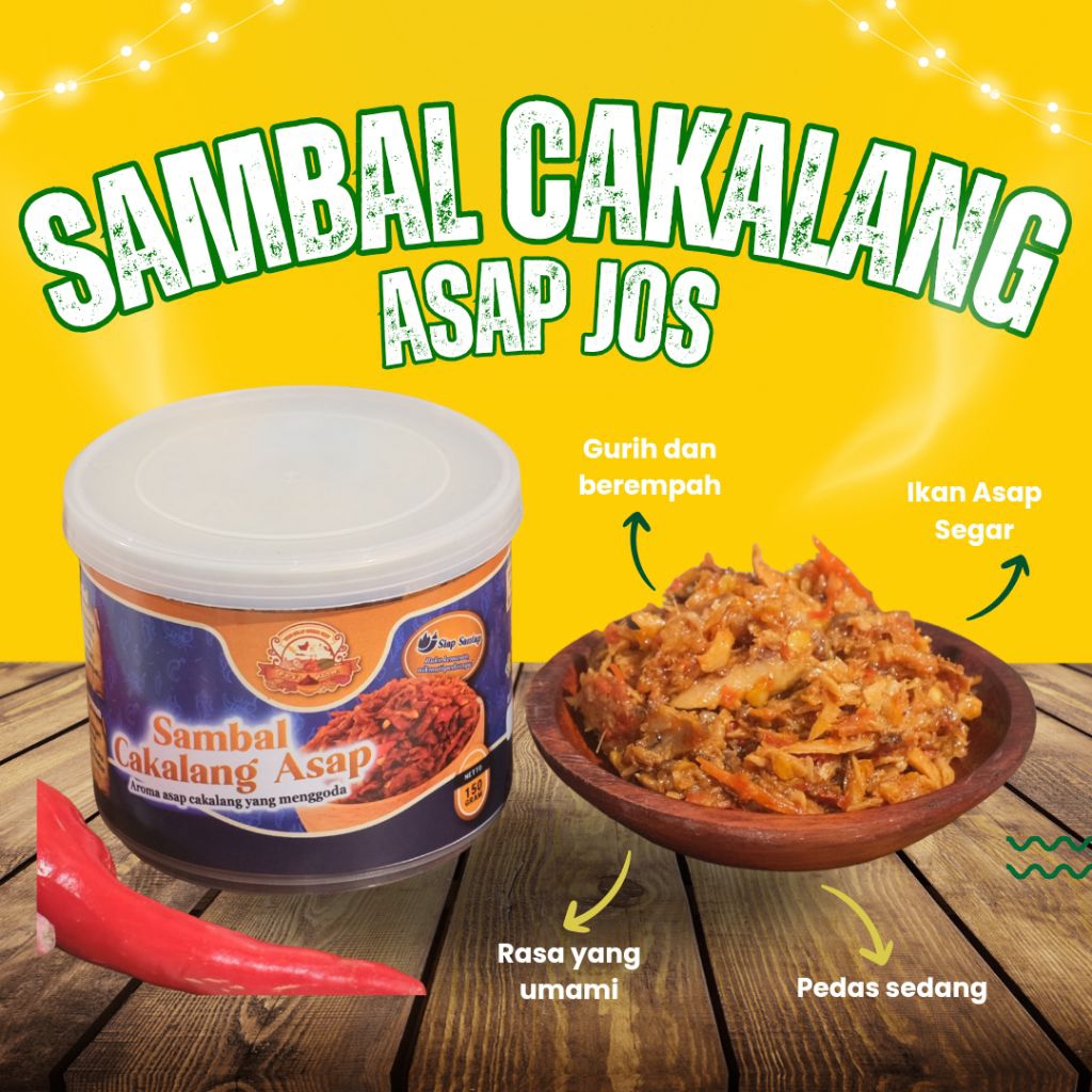 

Sambal Ikan Cakalang Asap Fresh 150gr