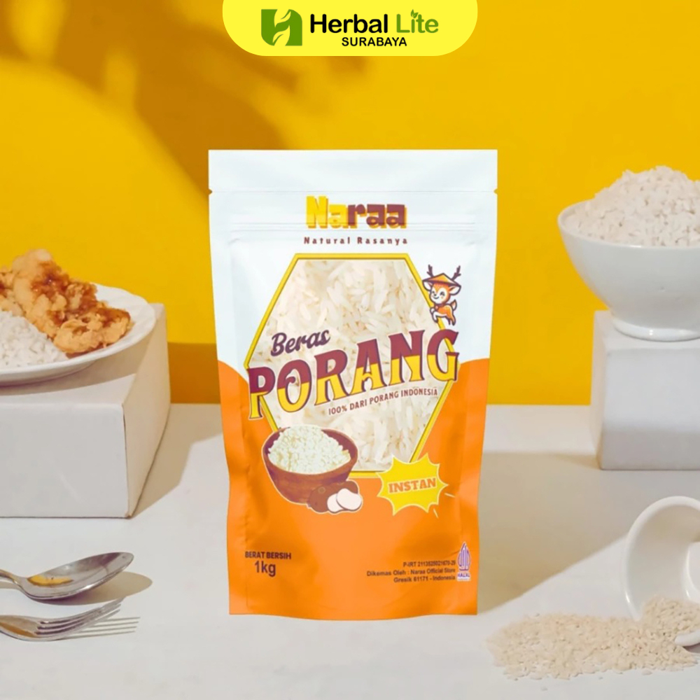 

Naraa Beras Porang Konjac Instant 1kg