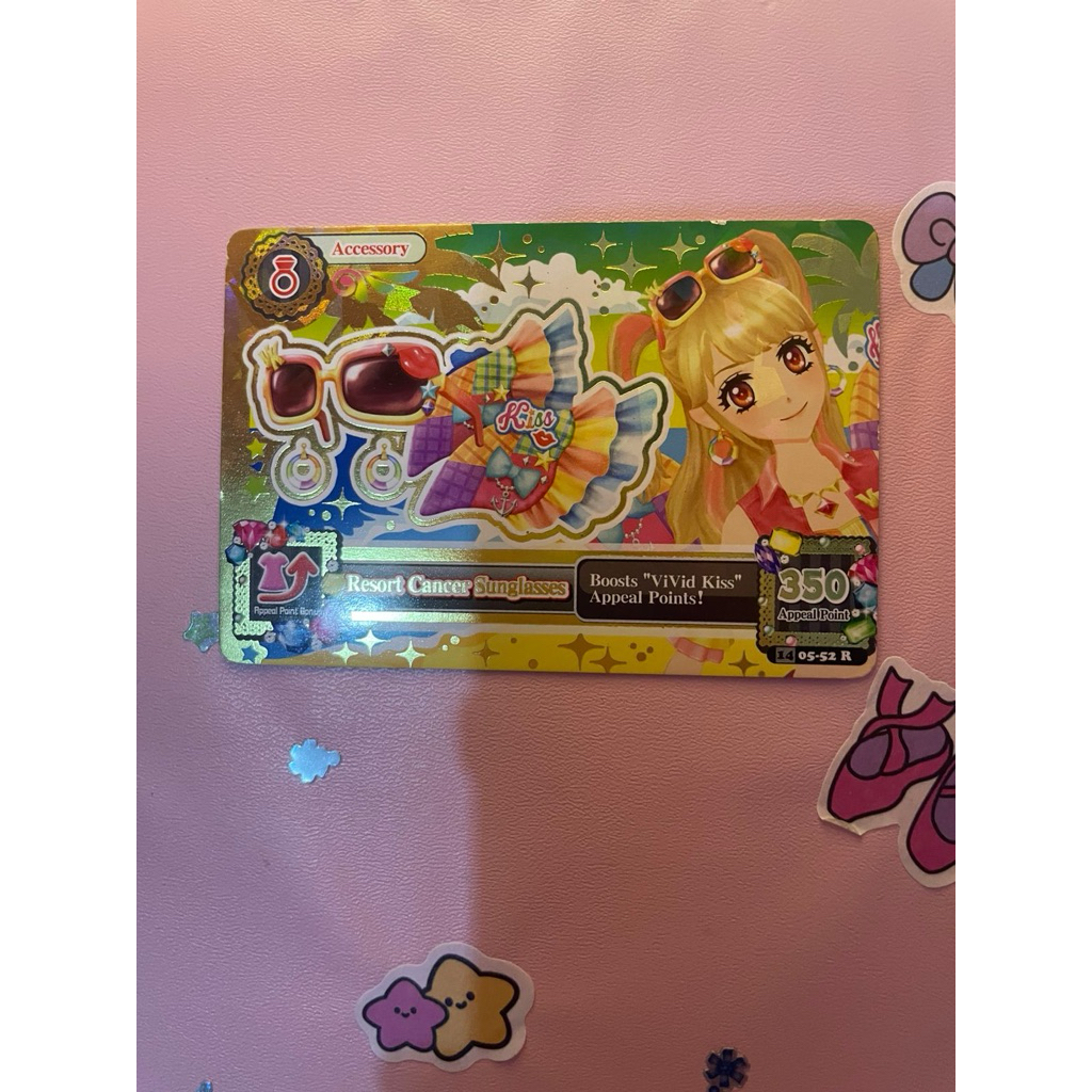 BOOK RESORT CANCER ACC AIKATSU CARD