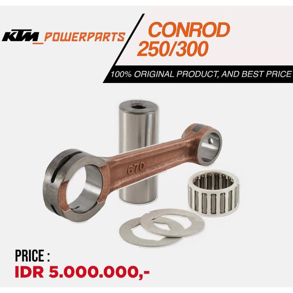 conrod ktm 250/300