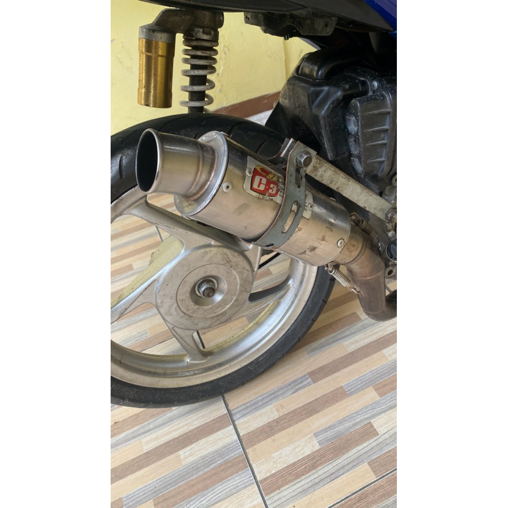 knalpot cld c3 bulet beat/scoopy karbu