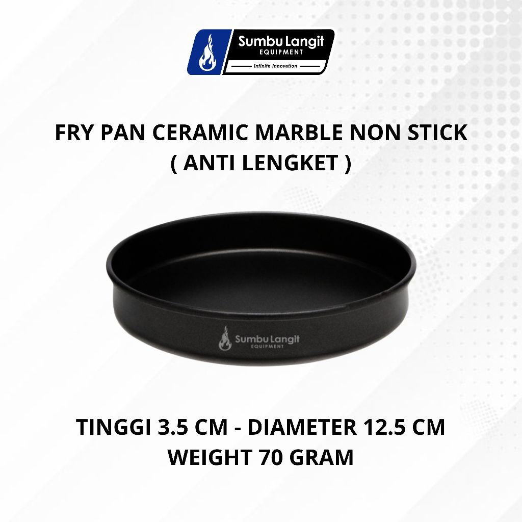 SUMBU LANGIT FRY PAN NON STICK 12.5 CM