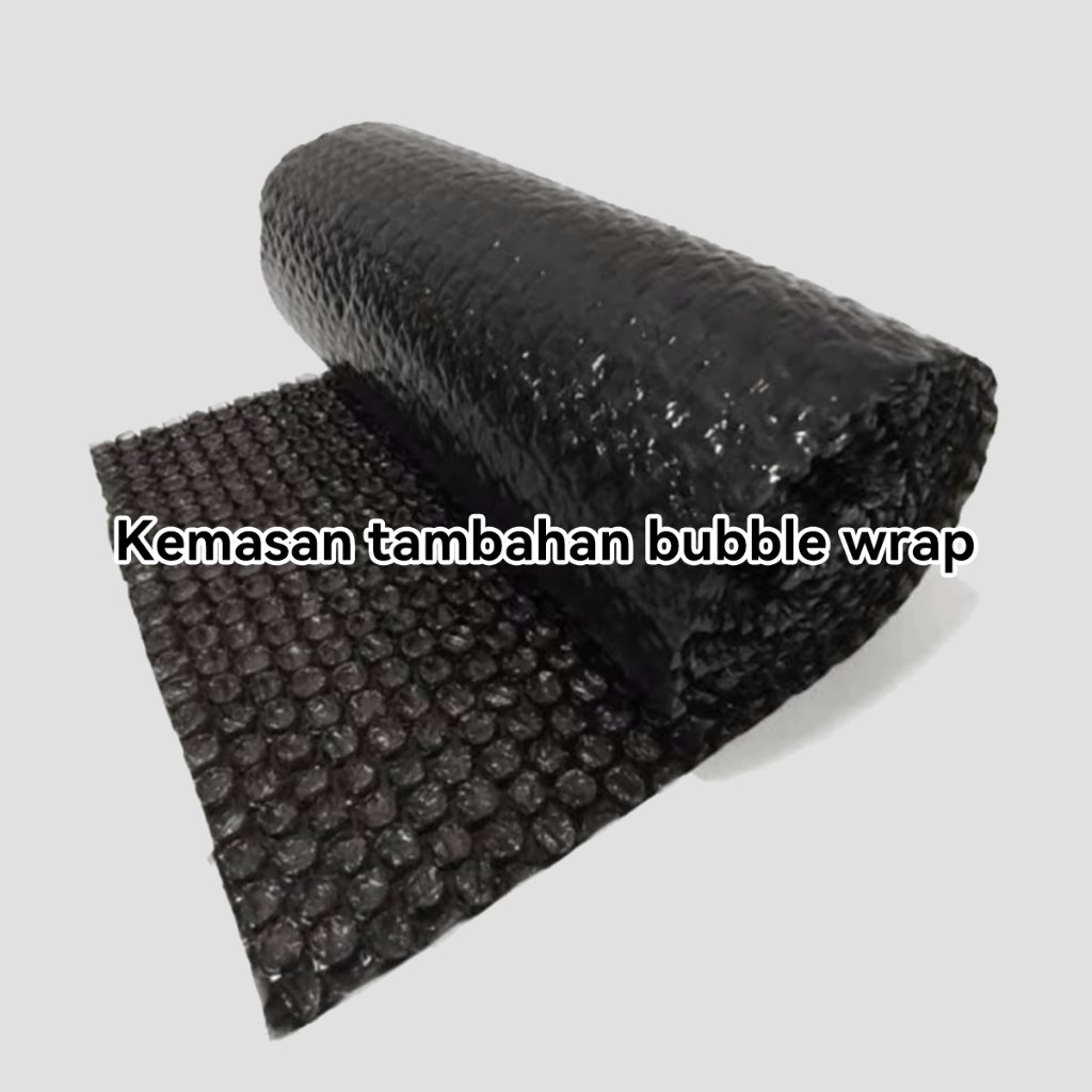 

Extra Bubble Wrap Packing Pembungkus bubble tambahan yang opsional, untuk memastikan pesanan Anda lebih aman.