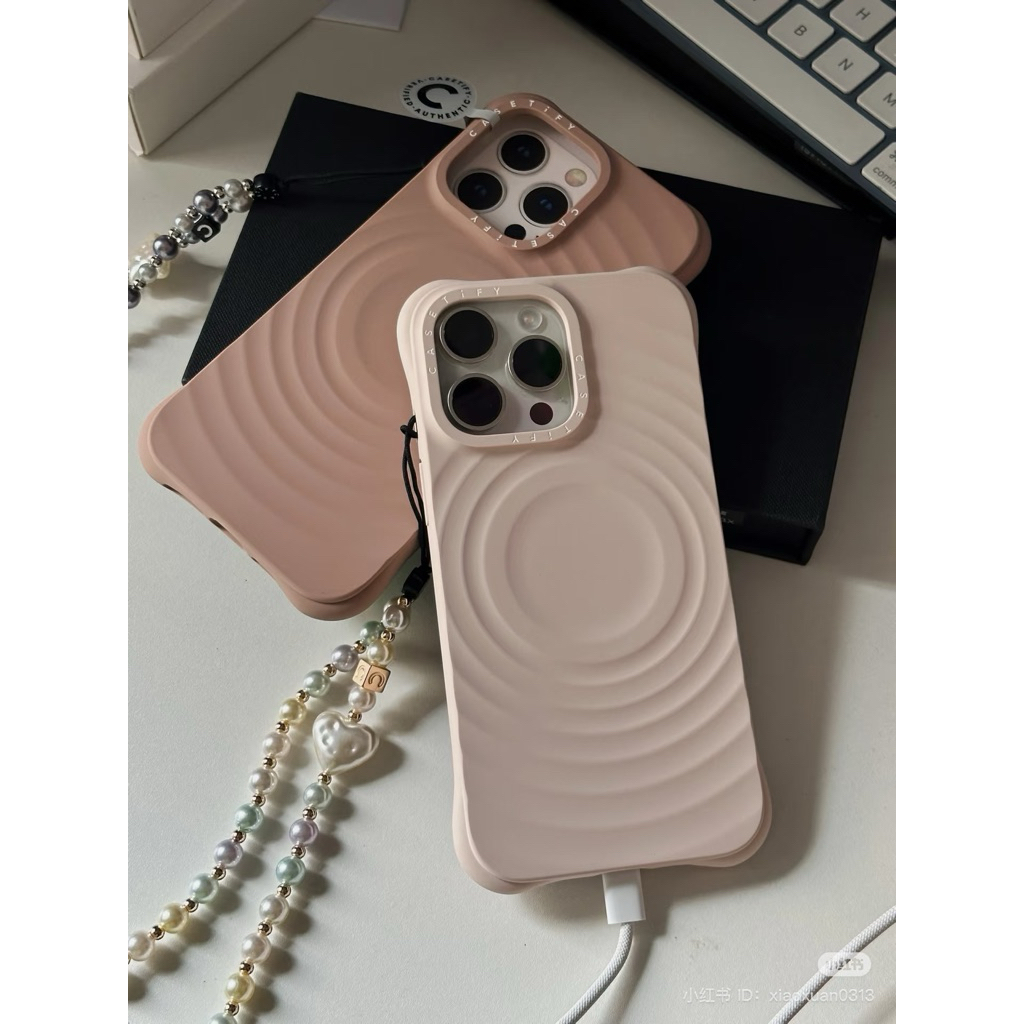 READY STOCK CASETIFY iPhone 17 100% ORIGINAL Ripple Case, Phone Charm, Airpods Case, Snappy Grip