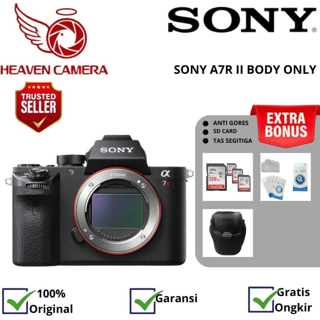 SONY ALPHA A7R II BODY ONLY / SONY A7R MARK II BODY ONLY / SONY A7R II BODY ONLY