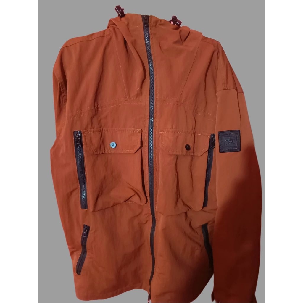 JACKET FIRST AND FAMOUS - VERMILLION