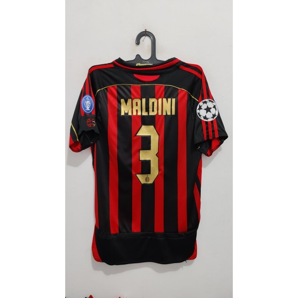 jersey retro Milan Maldini size XL
