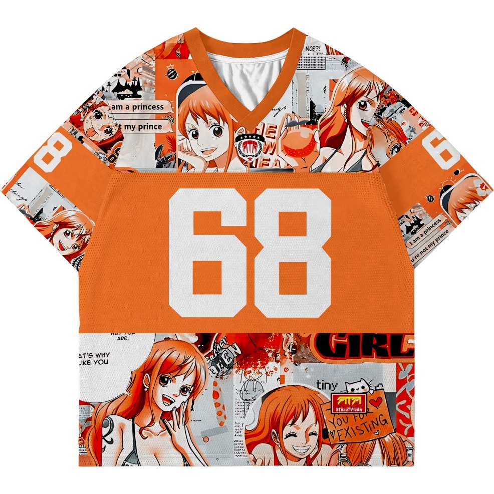 Jersey Oversize Onepiece Nami Orange Drifit Milano