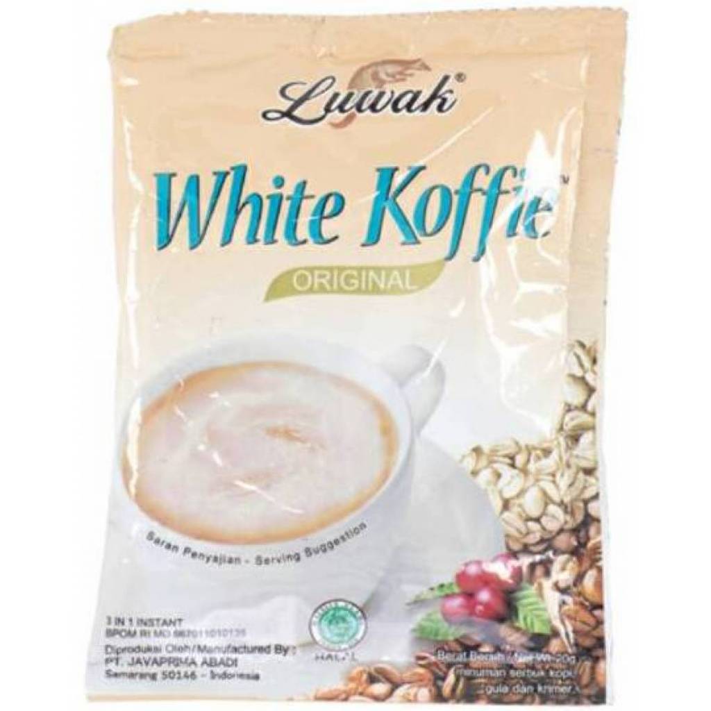 

1 Renceng Isi 10 Luwak White Coffe Sachet 30gr - Kopi 3in1