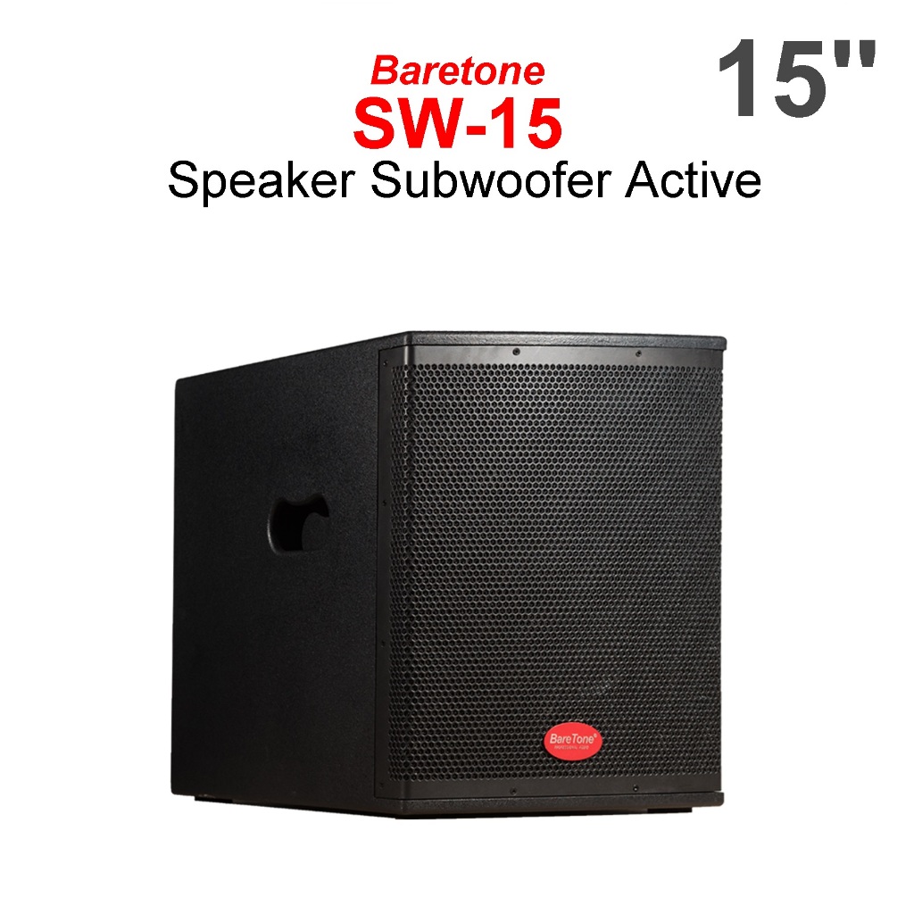 Subwoofer 15 Inch Baretone SW-15 Subwoofer Active Baretone sw15