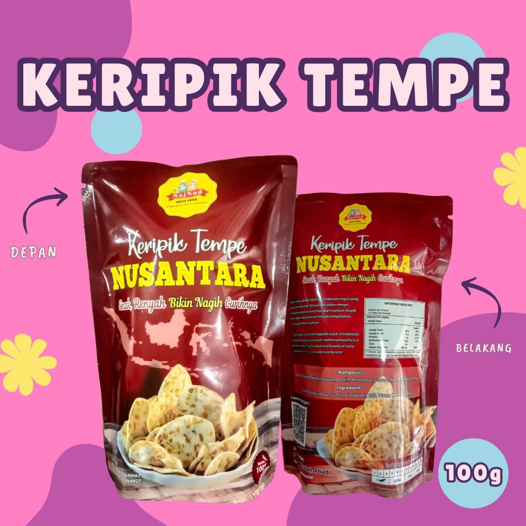 

Keripik Tempe Renyah Nusantara Camilan Keluarga