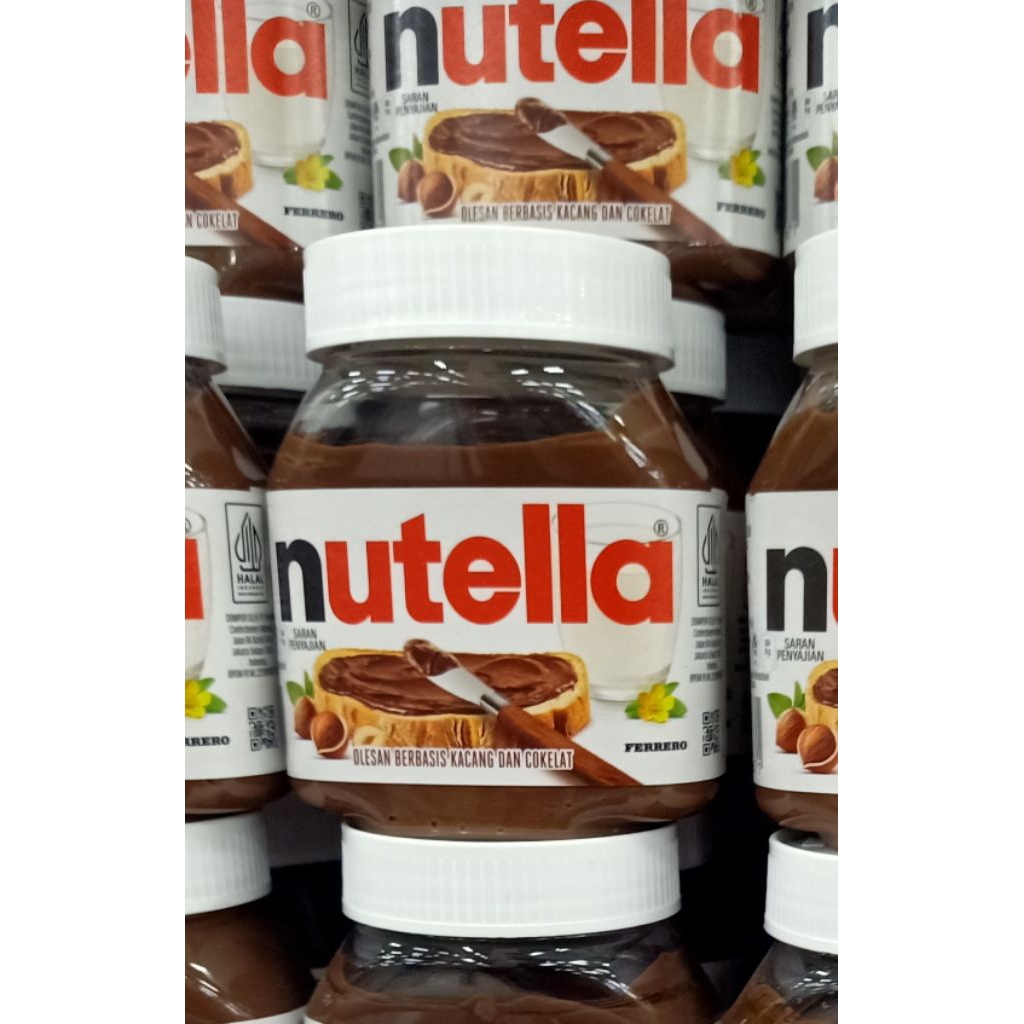 

Selai Berbasis Kacang dan Coklat Nutella Selai Spread 200 Gr
