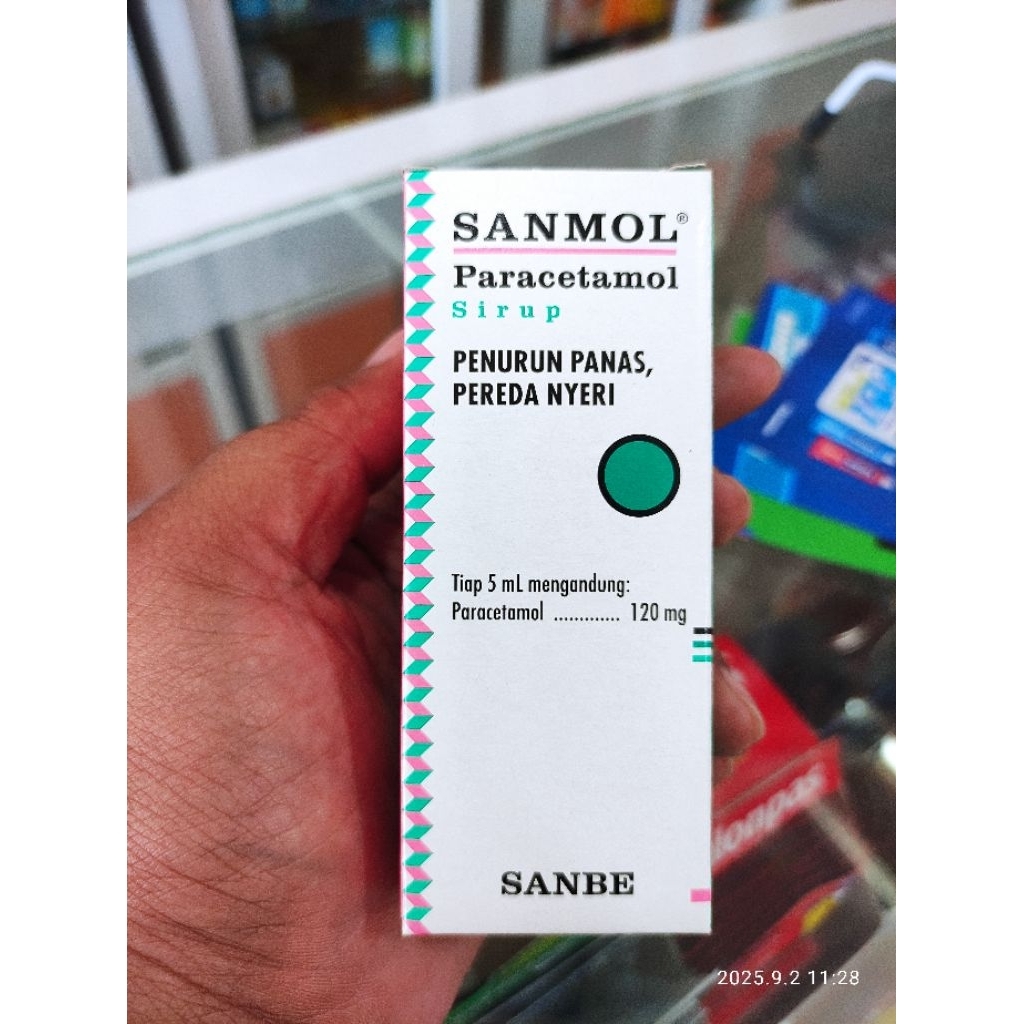 SANMOL SYRUP 60ML