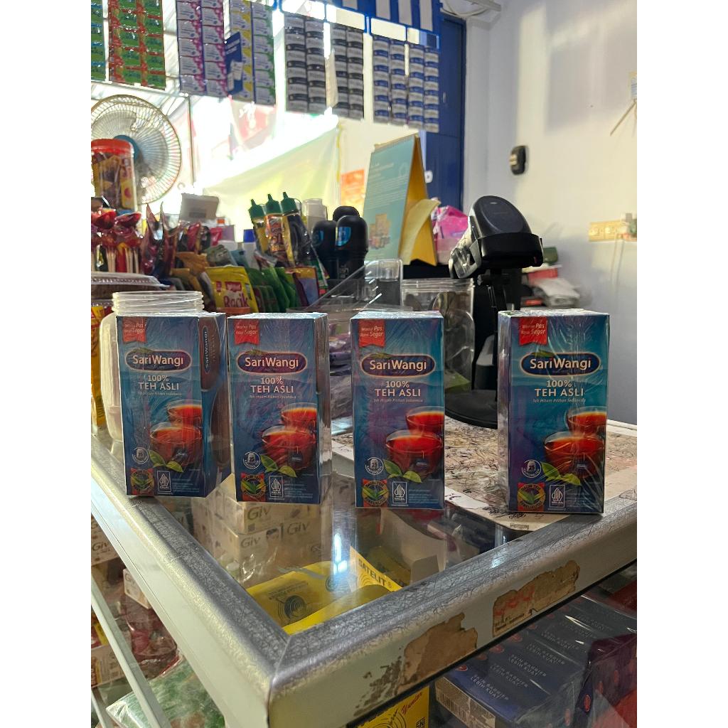 

TEH SARIWANGI CELUP SATU KOTAK ISI 25pcs