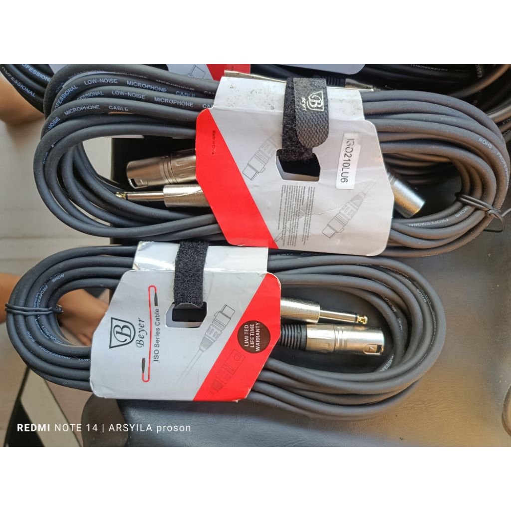 kabel mic BEYER iso10LU