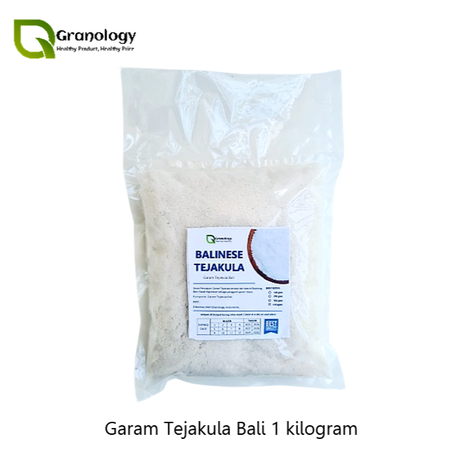 

Garam Tejakula Bali Organik / Organic Balinese Tejakula Salt (1 kilogram) by Granology
