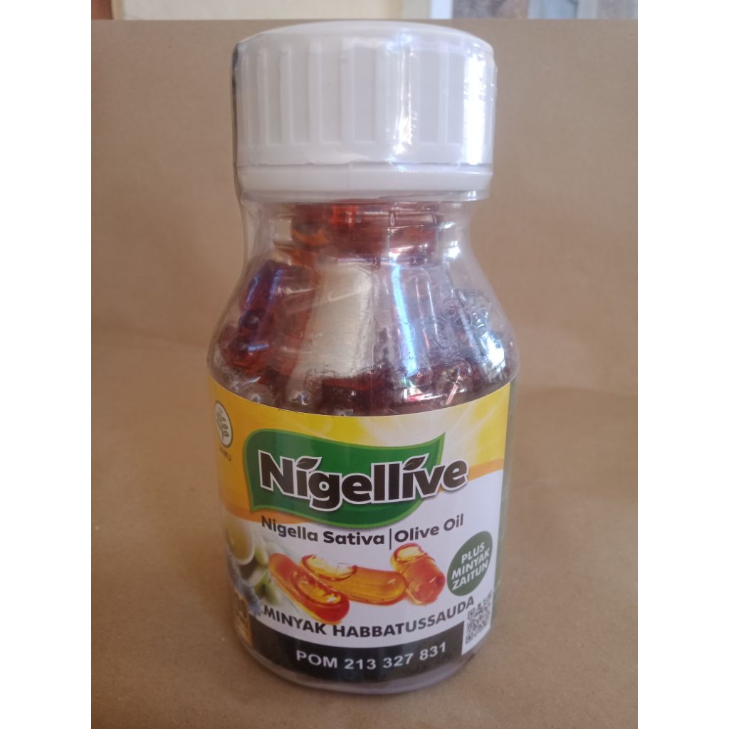 Nigellive plus minyak zaitun 200kps