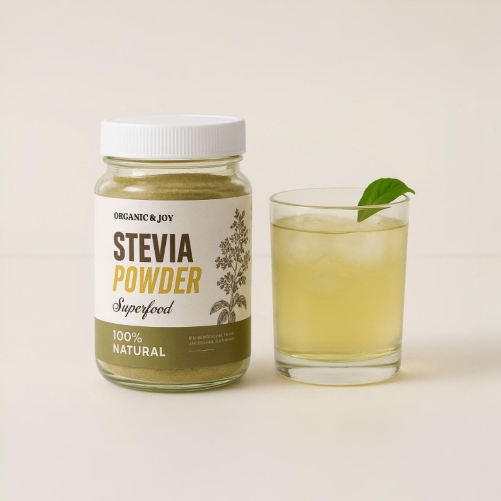 

Pure Stevia Powder Drinks / Bubuk Murni Stevia (pemanis alami, diabetic friendly, stevia tea)