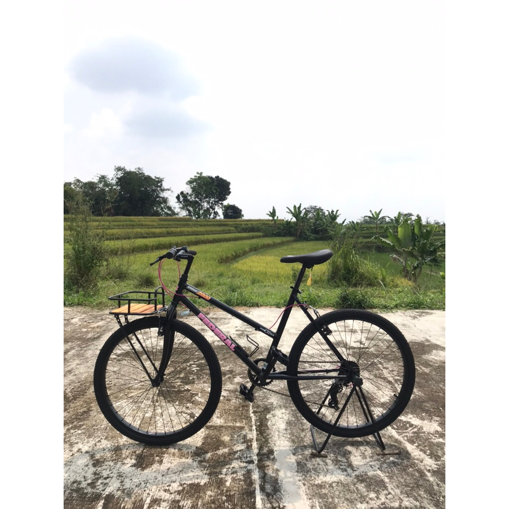 sepeda lady commuter bike non federal
