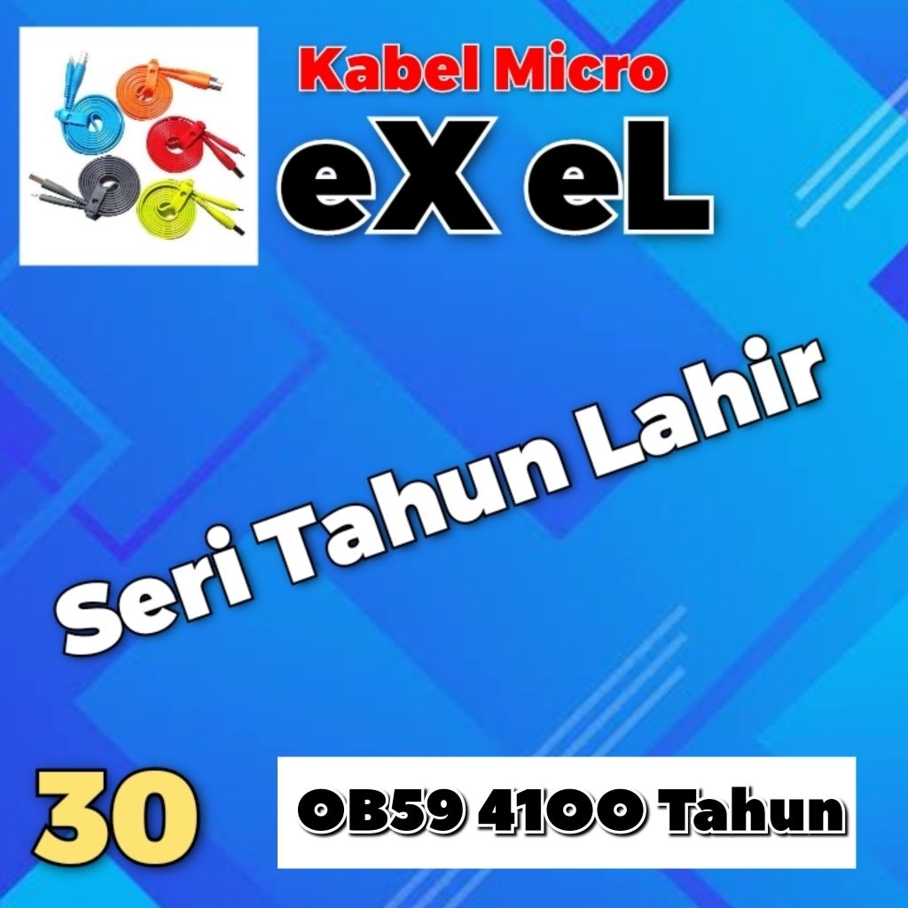 Nomor Cantik XL Seri Tahun Lahir Pilihan