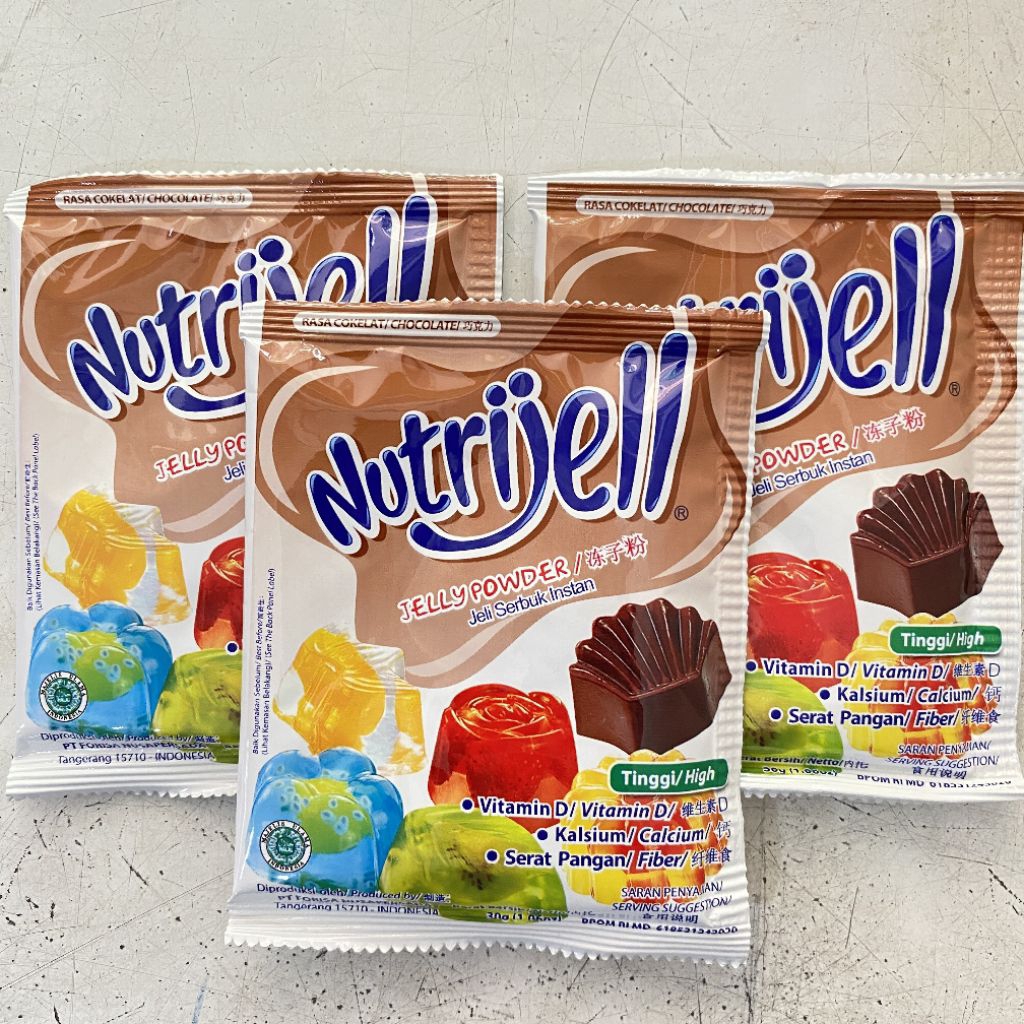 

Nutrijell JELLY rasa COKELAT 30 gram | nutrijell coklat | jelly rasa cokelat