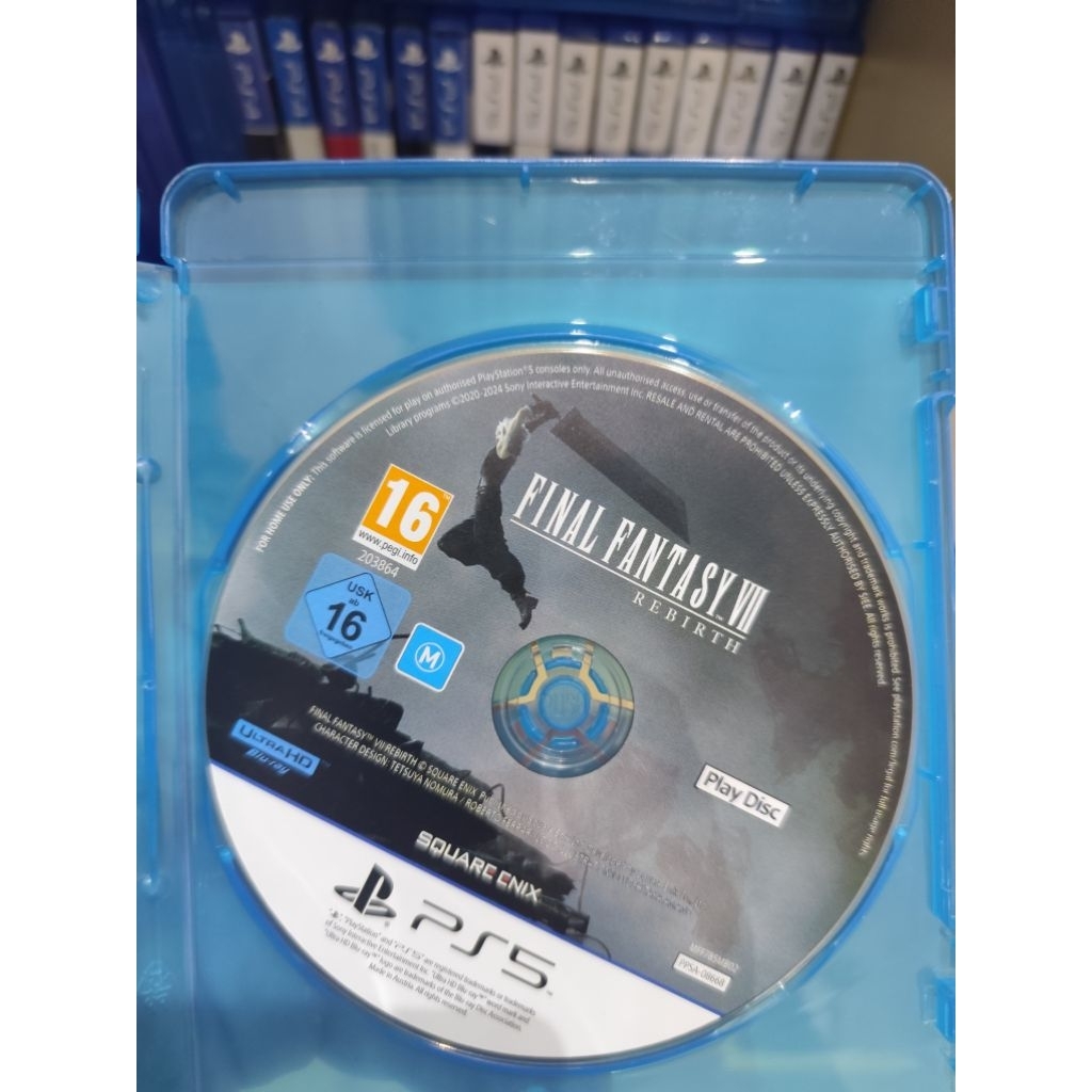 BD PS 5 FINAL FANTASY REBIRTH (PLAY DISC ONLY) MULUS
