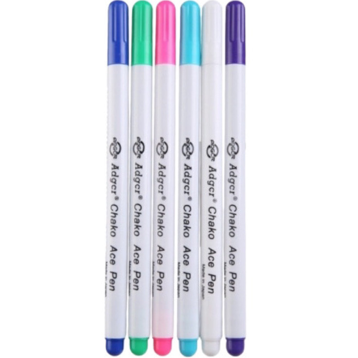 

Spidol Pena Chako Pen Penanda Bahan Kain Adger Tinda Mudah Hilang Kena Air