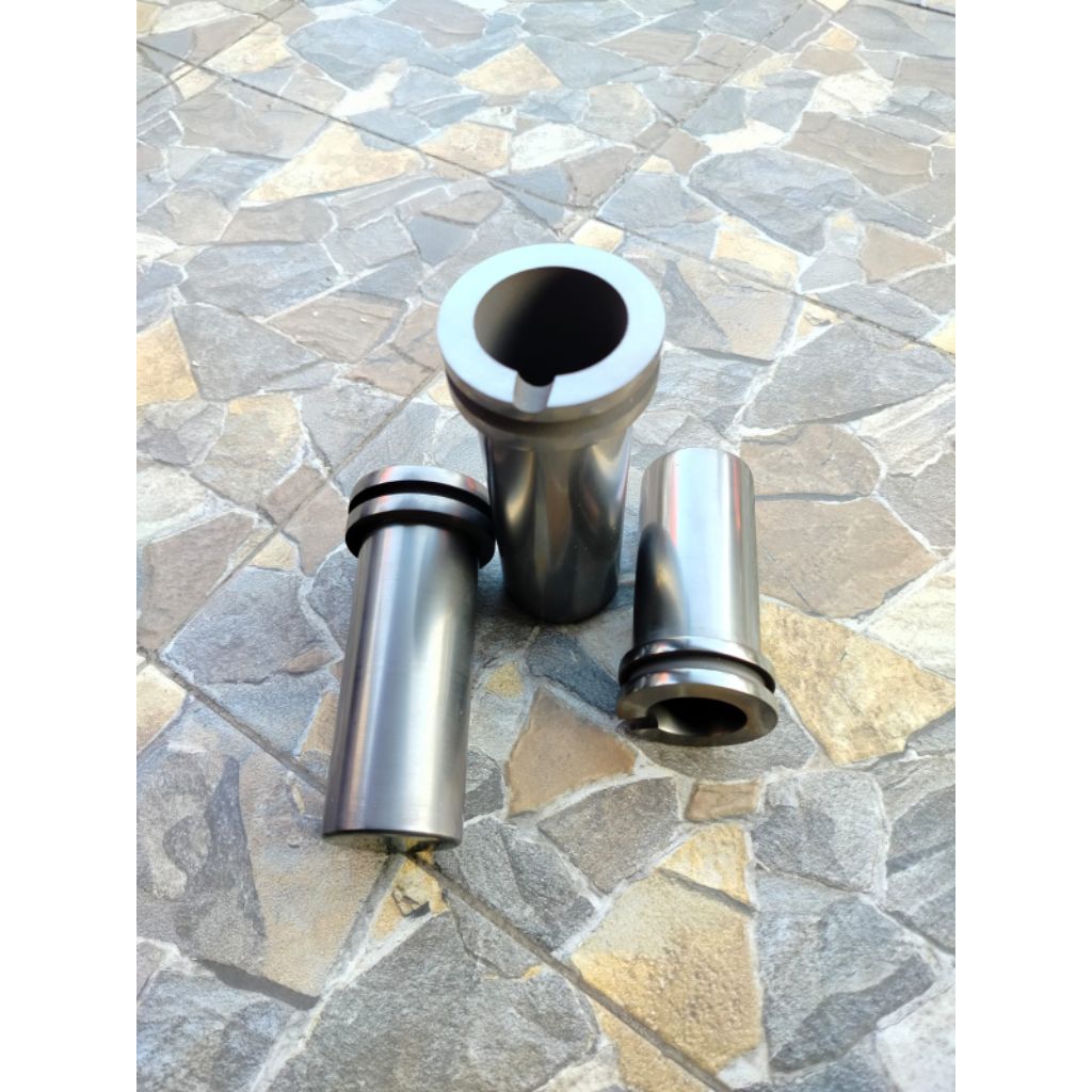 Tabung Lebur buat Peleburan Emas,Timah,Tembaga,Besi buat Mesin alat lebur Listrik Melting Graphite C