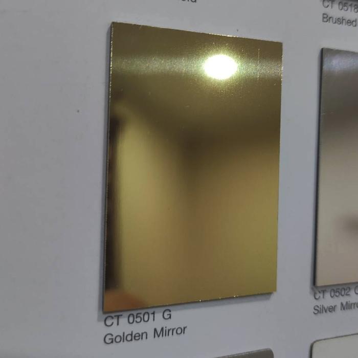 CARTA HPL CT 0501 G GOLDEN MIRROR / METAL