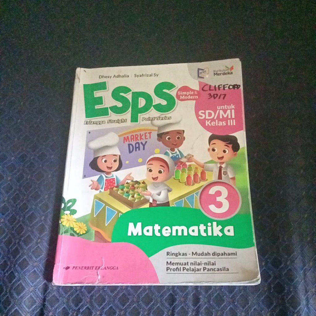 ESPS MATEMATIKA KELAS 3 KURIKULUM MERDEKA ERLANGGA