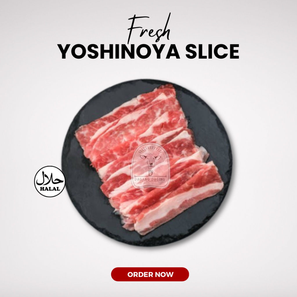 

Beef Slice Yoshinoya Shortplate / Daging Sapi Slice Fresh Halal 500gr