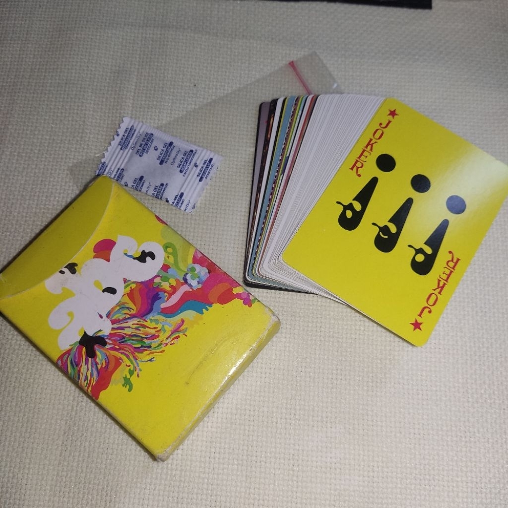 set kartu remi crumpler jadul koleksi collectible permainan poker capsah cus bekas 2nd second prelov