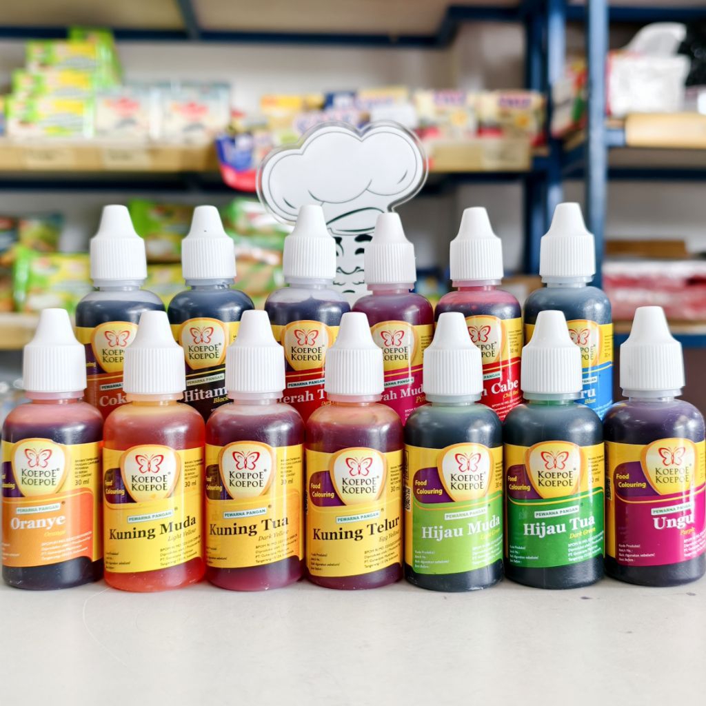 

Koepoe Pewarna Makanan 30ml / Koepoe Warna Makanan All Variant