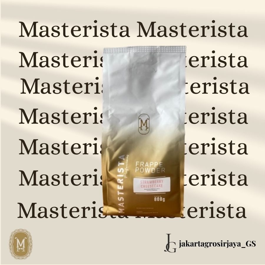 

Masterista Bubuk Minuman Strawberry Cheese Cake 800 gr