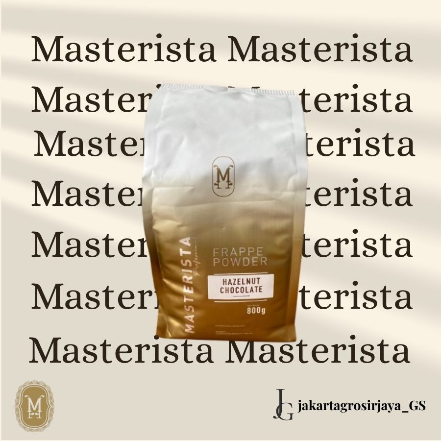 

Bubuk Minuman Masterista Hazelnut Chocolate 800gr / Bubuk Minuman Rasa Coklat Hazelnut / Bubuk Hazelnut Coklat